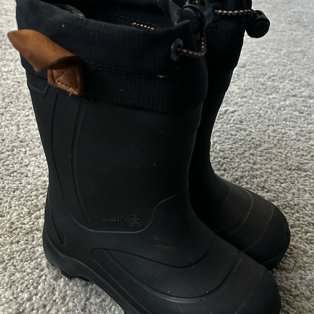 Kamik Black Waterproof Winter Boots